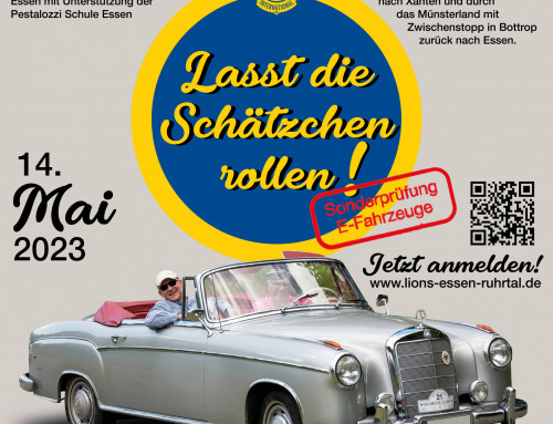 Anmeldung zur Benefiz-Rundfahrt 2023 am 14.5.2023 beginnt